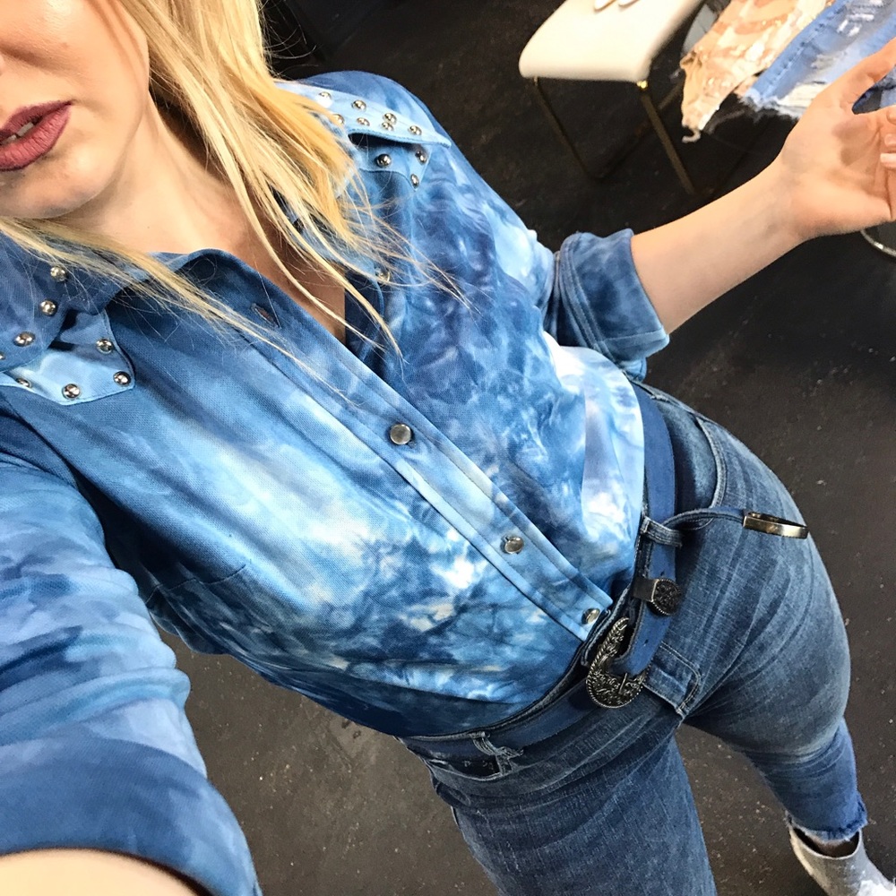 Vintage 70s button up